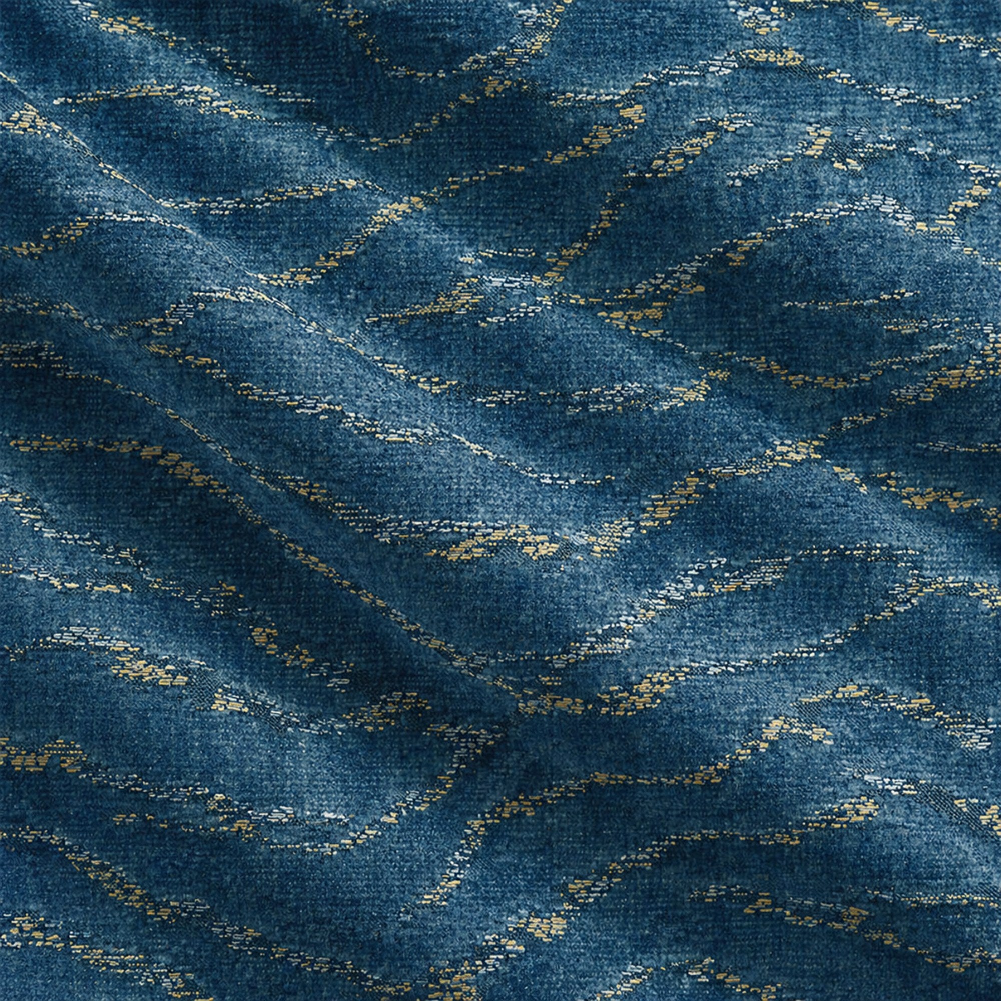 Empress Fabric | Animal Print Cut Velvet Fabric | Upholstery Fabric