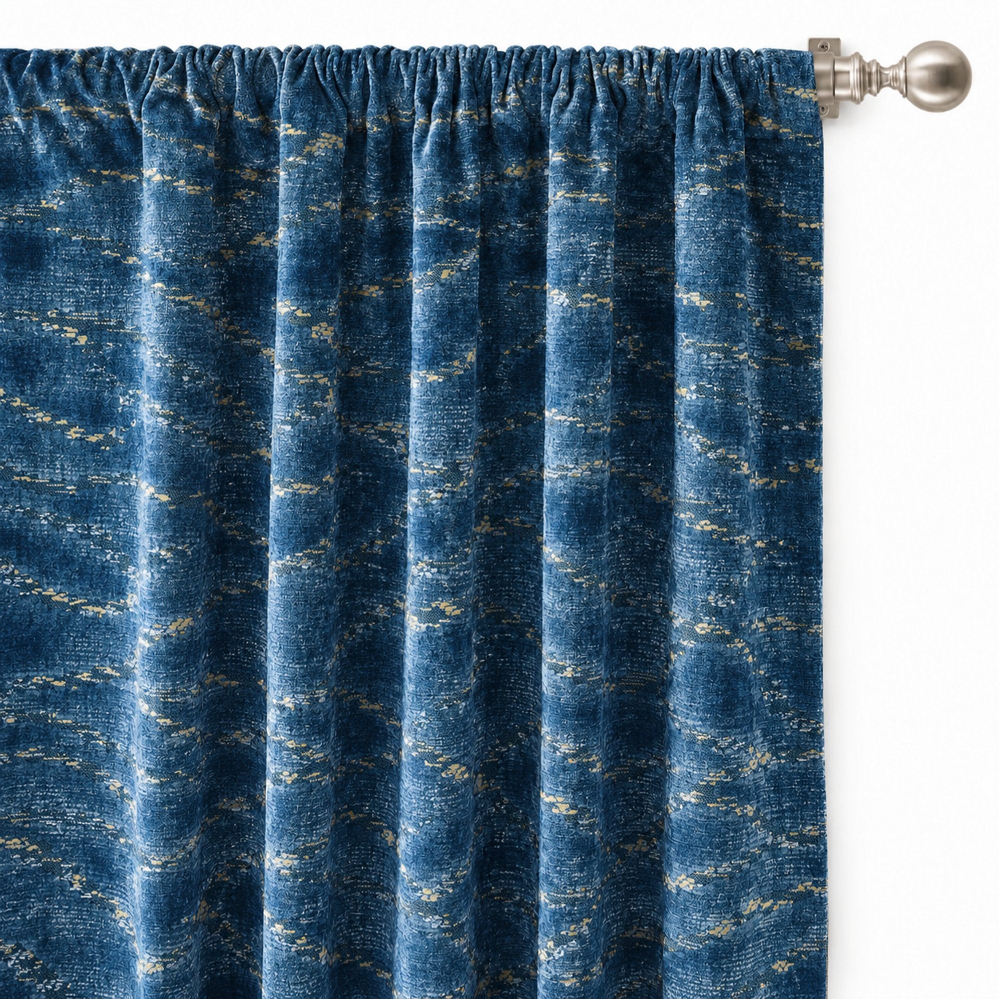 Empress Fabric | Animal Print Cut Velvet Fabric | Upholstery Fabric