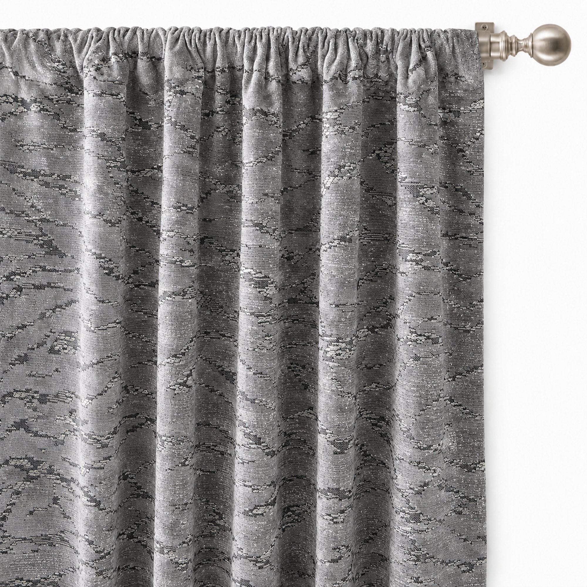 Empress Fabric | Animal Print Cut Velvet Fabric | Upholstery Fabric