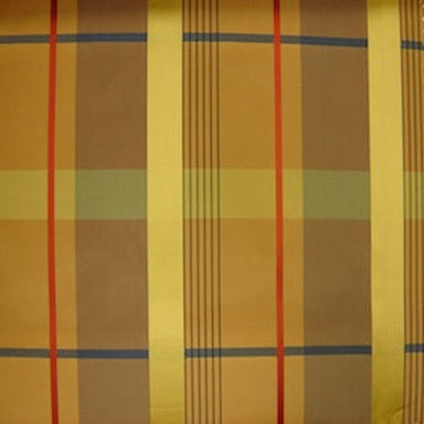 Feretti Fabric in color Spice is a Stripe Silk Fabric pattern good for Drapery & Curtain Fabric