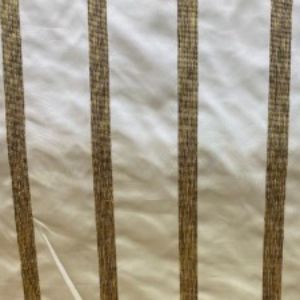Ferraro Fabric | Two-Toned Stripe Silk Fabric | Drapery & Curtain Fabric