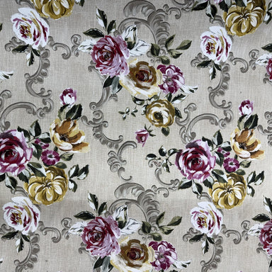 Fiore Fabric | Floral Traditional Fabric | Drapery & Curtain Fabric And Upholstery Fabric