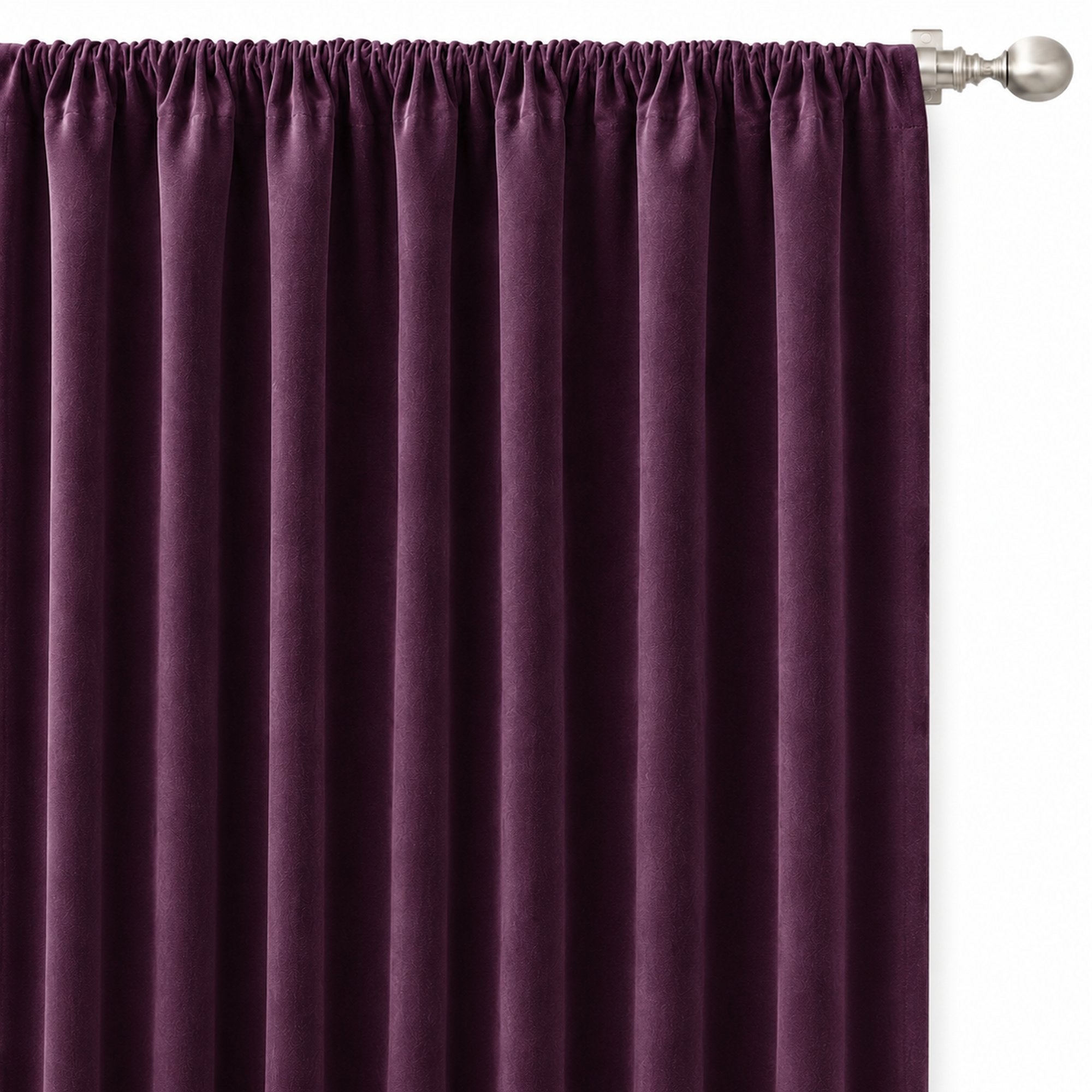 Gian Fabric | Solid Shiny Velvet Fabric | Drapery & Curtain Fabric and Upholstery Fabric