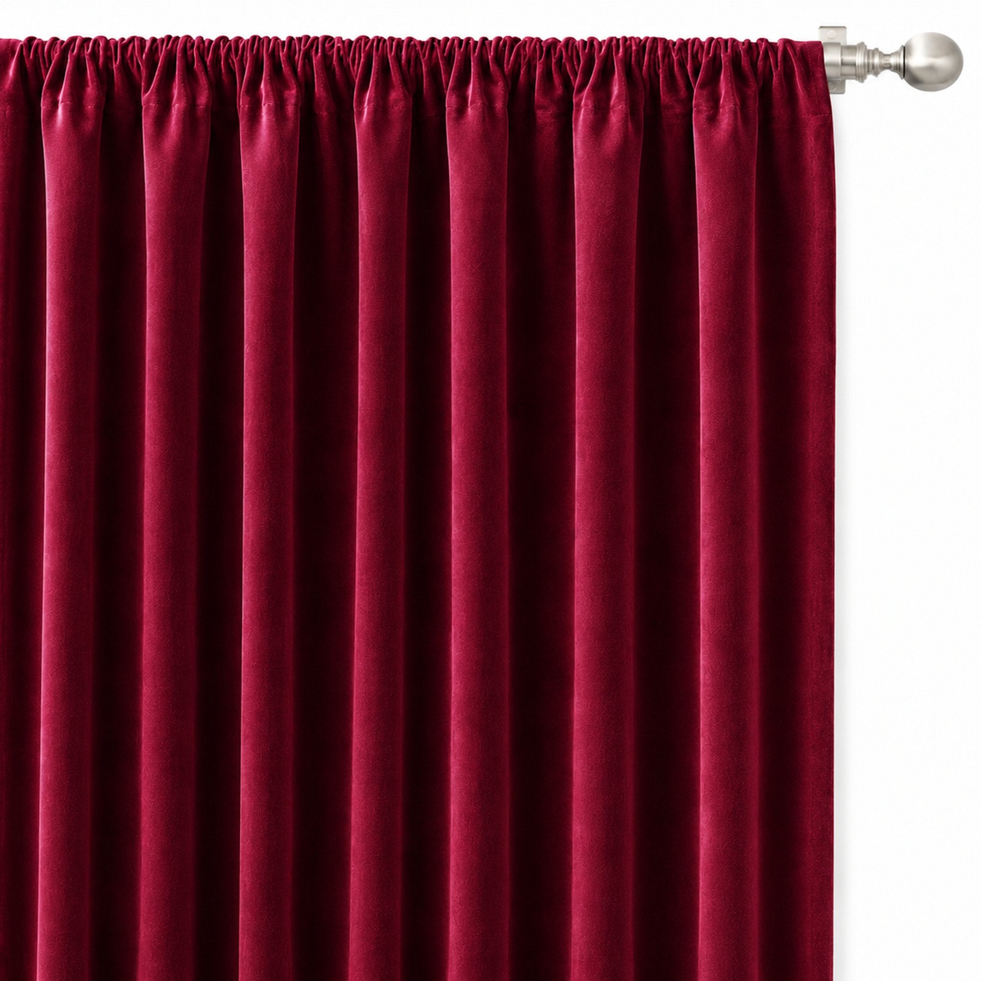 Gian Fabric | Solid Shiny Velvet Fabric | Drapery & Curtain Fabric and Upholstery Fabric