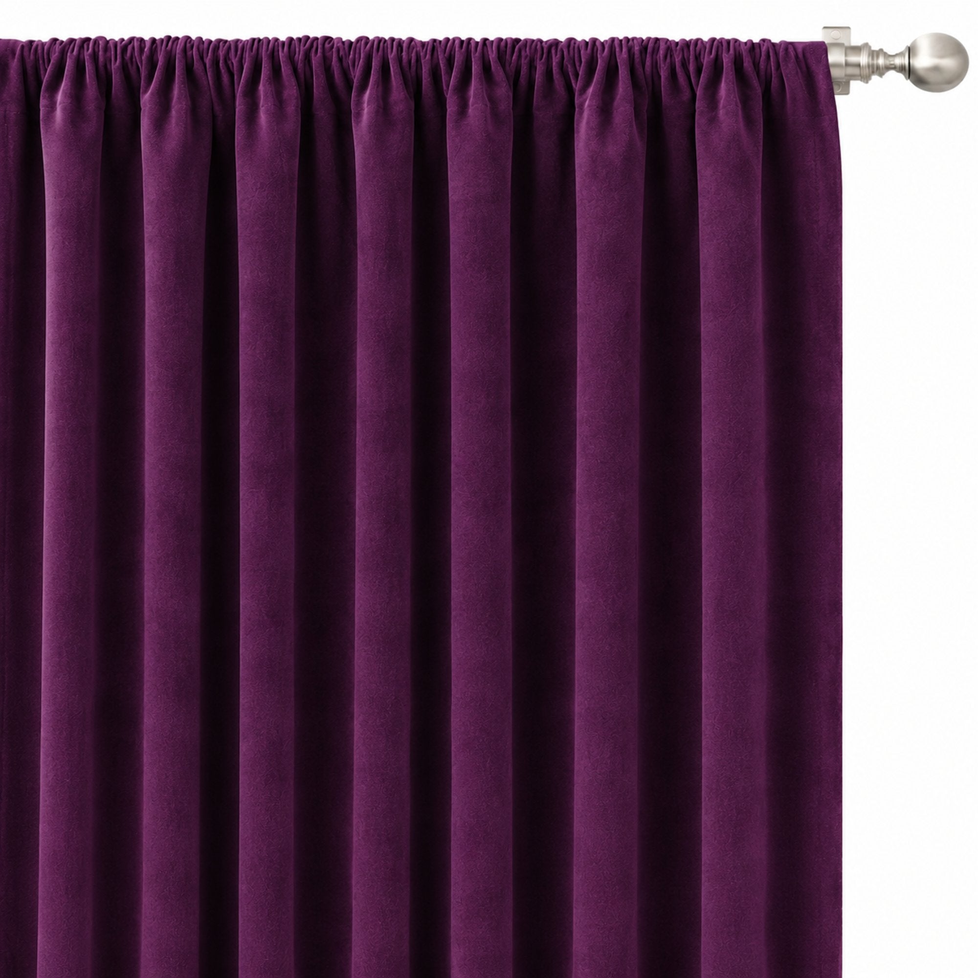 Gian Fabric | Solid Shiny Velvet Fabric | Drapery & Curtain Fabric and Upholstery Fabric