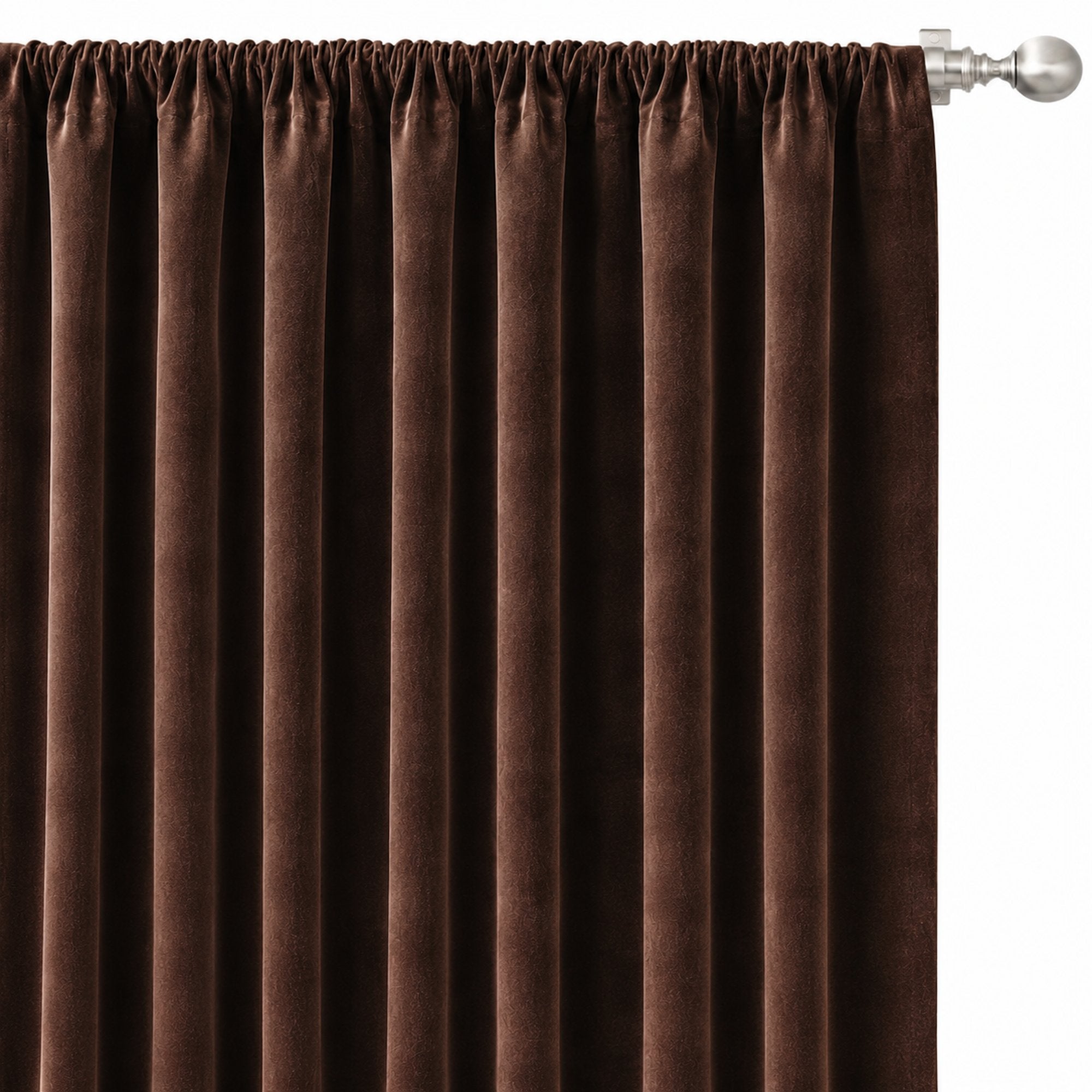 Gian Fabric | Solid Shiny Velvet Fabric | Drapery & Curtain Fabric and Upholstery Fabric