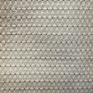 Griffith Fabric in color Champagne is a Embossed Triangle Geometric Silk Fabric pattern good for Drapery & Curtain Fabric