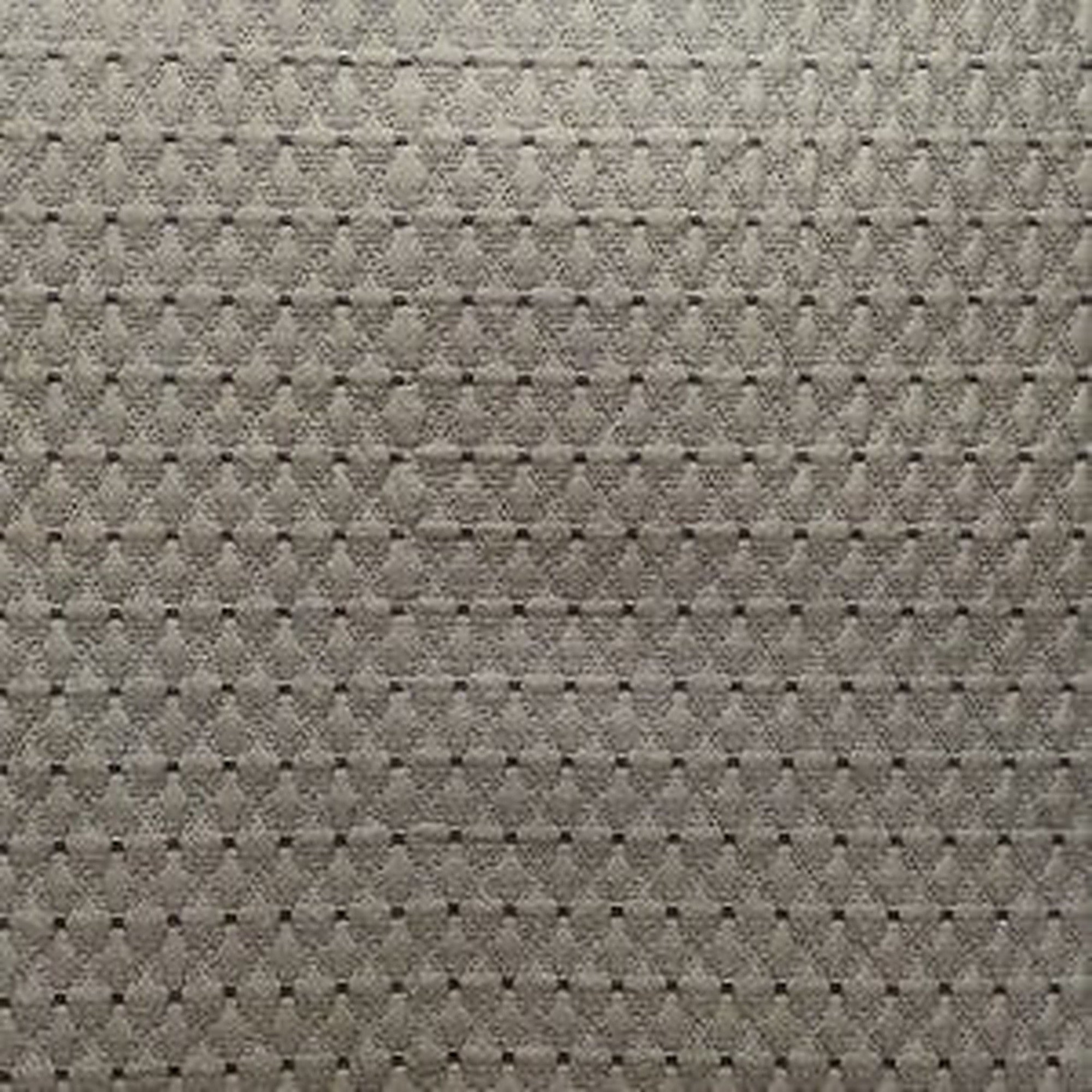 Griffith Fabric in color Chocolate is a Embossed Triangle Geometric Silk Fabric pattern good for Drapery & Curtain Fabric