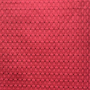 Griffith Fabric in color Red is a Embossed Triangle Geometric Silk Fabric pattern good for Drapery & Curtain Fabric