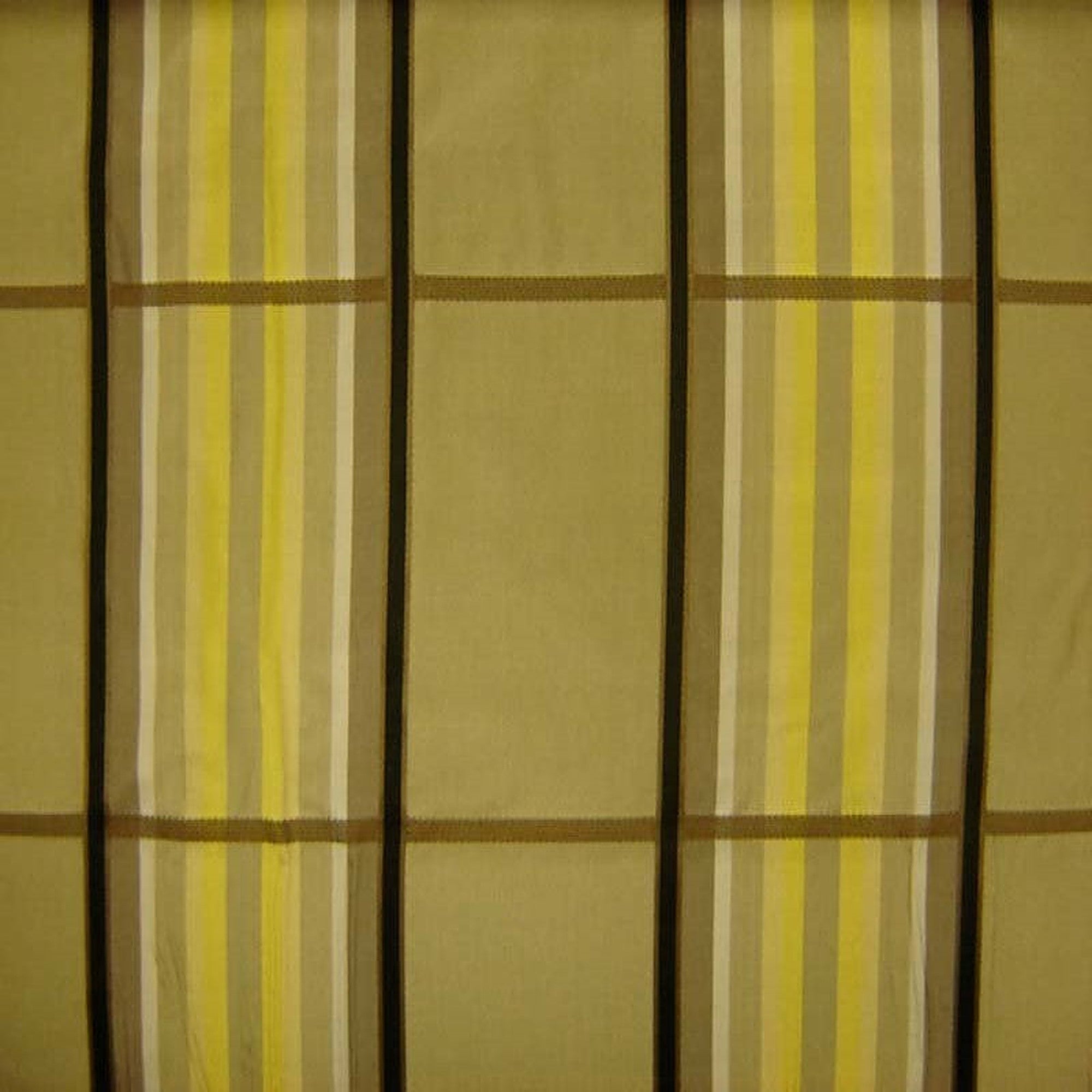 Harley Fabric in color Oakwood is a Muti-Colored Stripe Silk Fabric pattern good for Drapery & Curtain Fabric