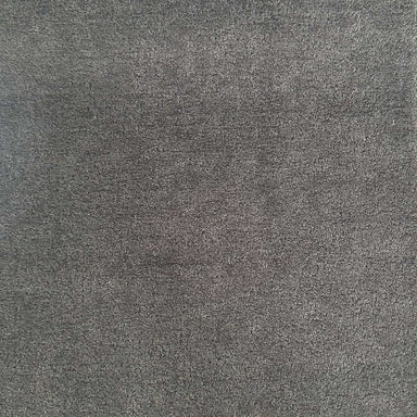 Hermes fabric in color Charcoal showcasing fabric solid chenille velvet upholstery fabric.