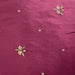Inessa Fabric in color Fire is a Floral Embroidered with Jewels Silk Fabric that is good for Drapery & Curtain Fabric