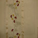 Ivy Fabric in color Pearl is a Striped Floral Embroidered Silk Fabric pattern good for Drapery & Curtain Fabric
