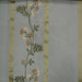 Ivy Fabric in color Aqua is a Striped Floral Embroidered Silk Fabric pattern good for Drapery & Curtain Fabric