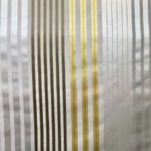 Jesse Fabric in color Sand is a Multi-Colored Stripe Silk Fabric pattern good for Drapery & Curtain Fabric