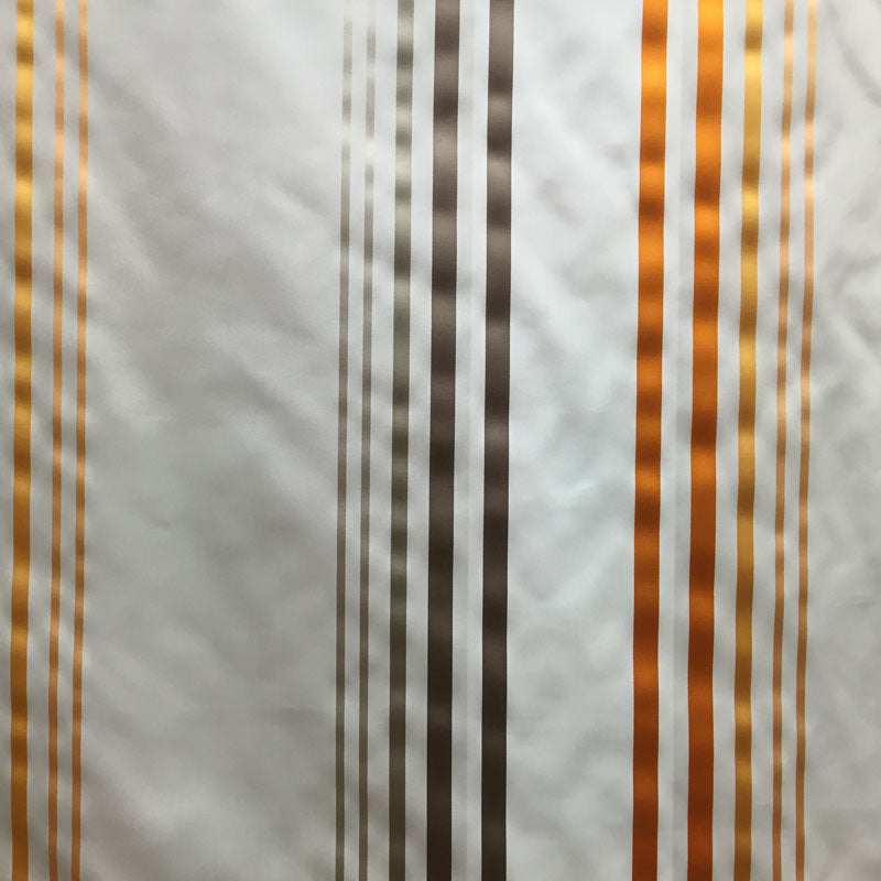 Justin Fabric in color Natural is a Shiny Multi-Colored Stripe Silk Fabric pattern good for Drapery & Curtain Fabric