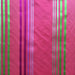Justin Fabric in color Poppy is a Shiny Multi-Colored Stripe Silk Fabric pattern good for Drapery & Curtain Fabric