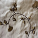 Kalei Fabric in color Antique is a Floral Swirl Velvet Embroidered Silk Fabric that is good for Drapery & Curtain Fabric
