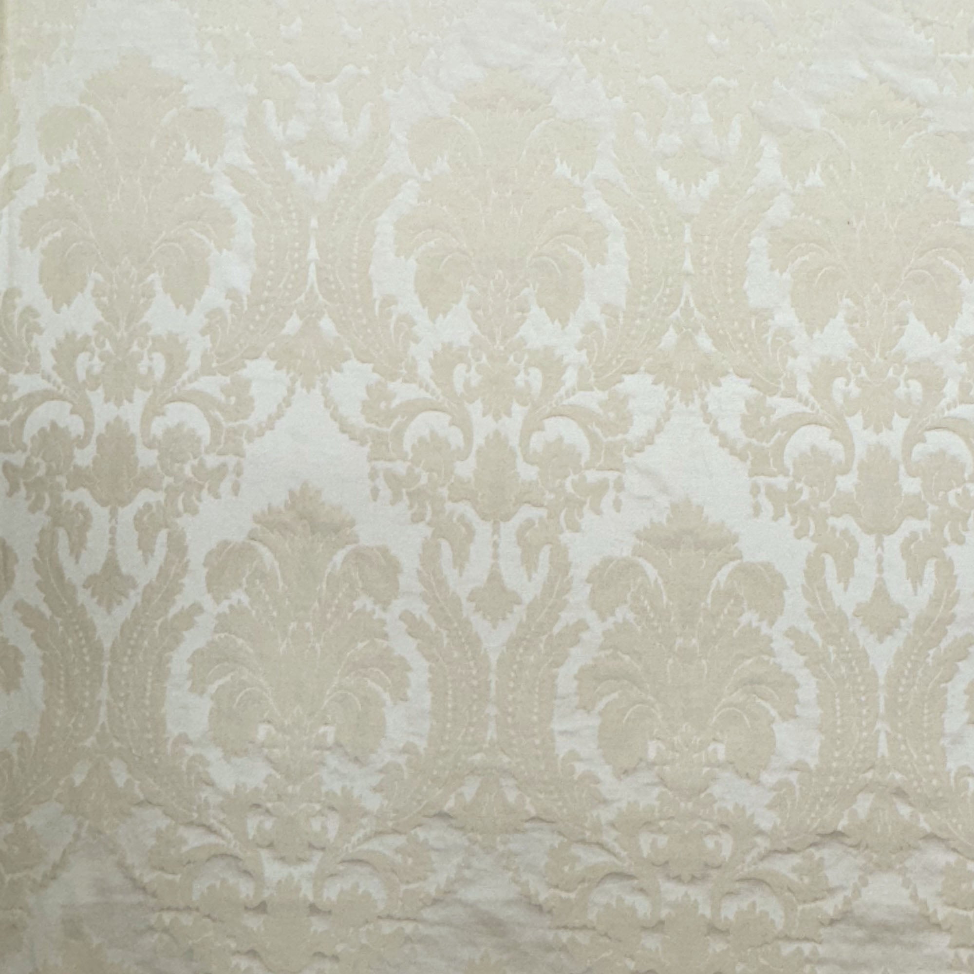 Lafayette Fabric | Embossed Damask Pattern