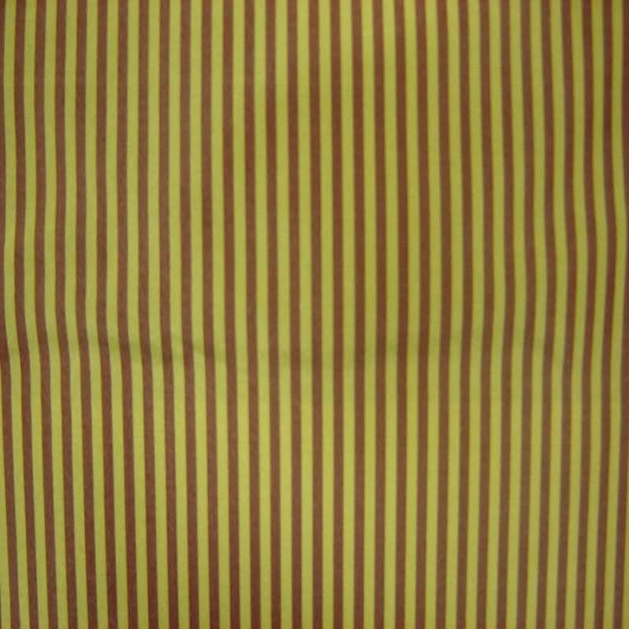 Lauren Fabric in color Brick is a Two-Toned Stripe Silk Fabric pattern good for Drapery & Curtain Fabric-Tagged