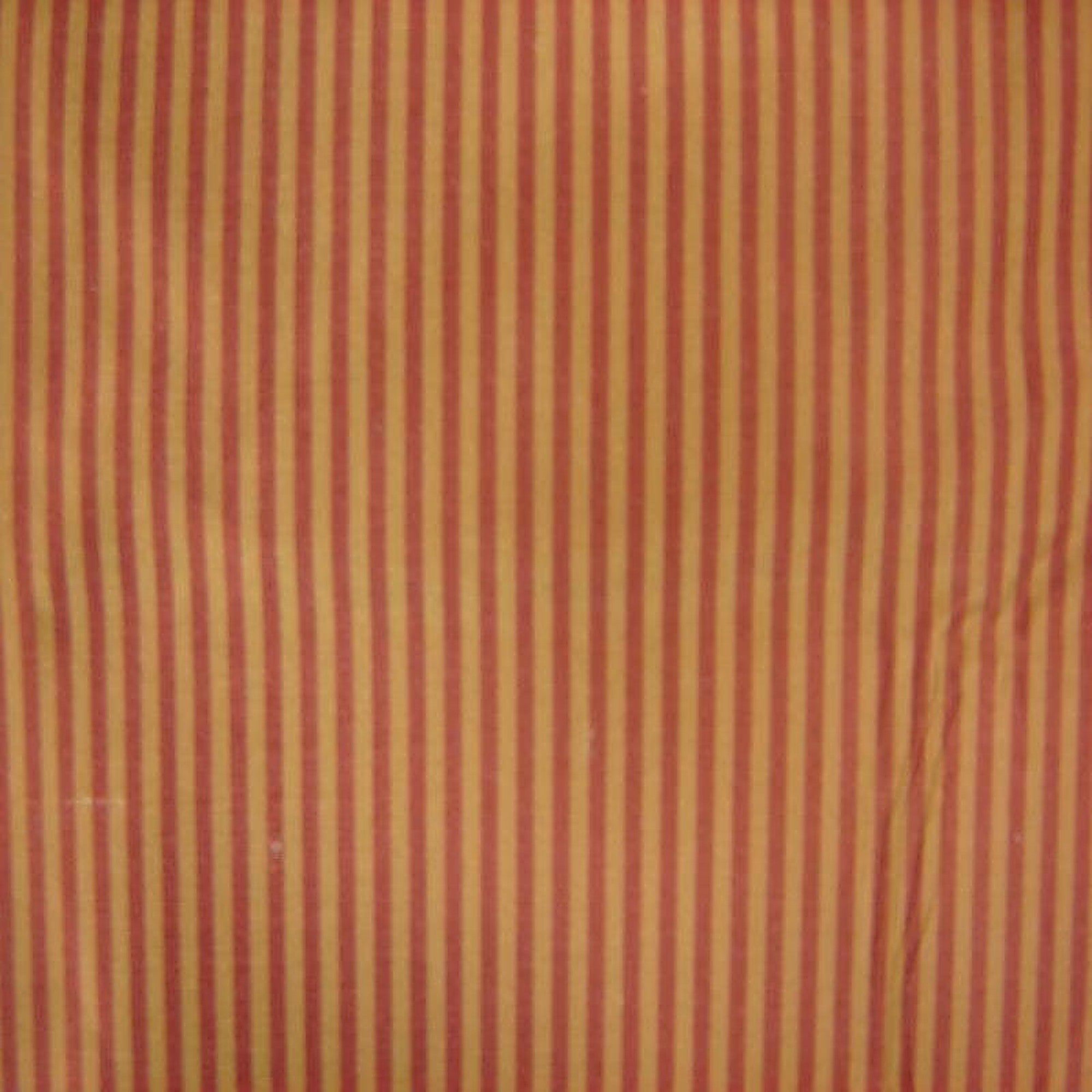 Lauren Fabric in color Scarlet is a Two-Toned Stripe Silk Fabric pattern good for Drapery & Curtain Fabric-Tagged