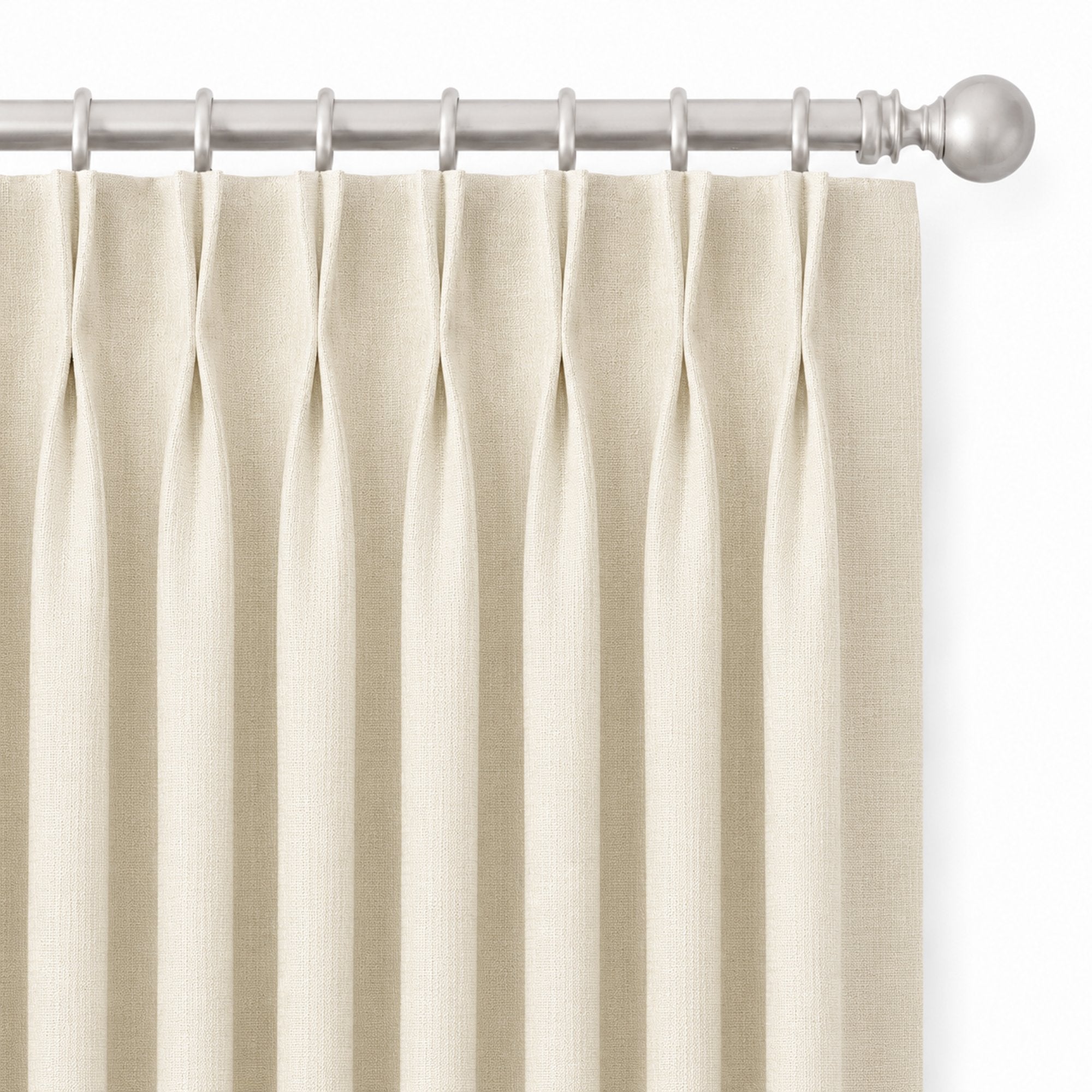 Lennon Fabric | Solid Linen Blend Fabric | Drapery & Curtain Fabric and Upholstery Fabric
