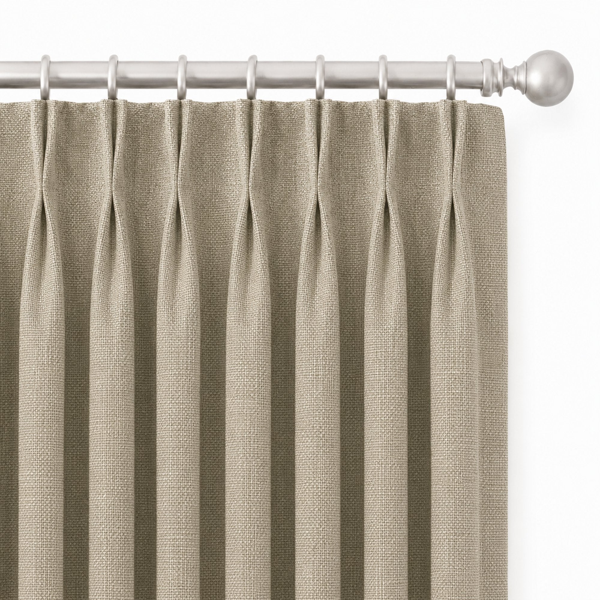 Lennon Fabric | Solid Linen Blend Fabric | Drapery & Curtain Fabric and Upholstery Fabric