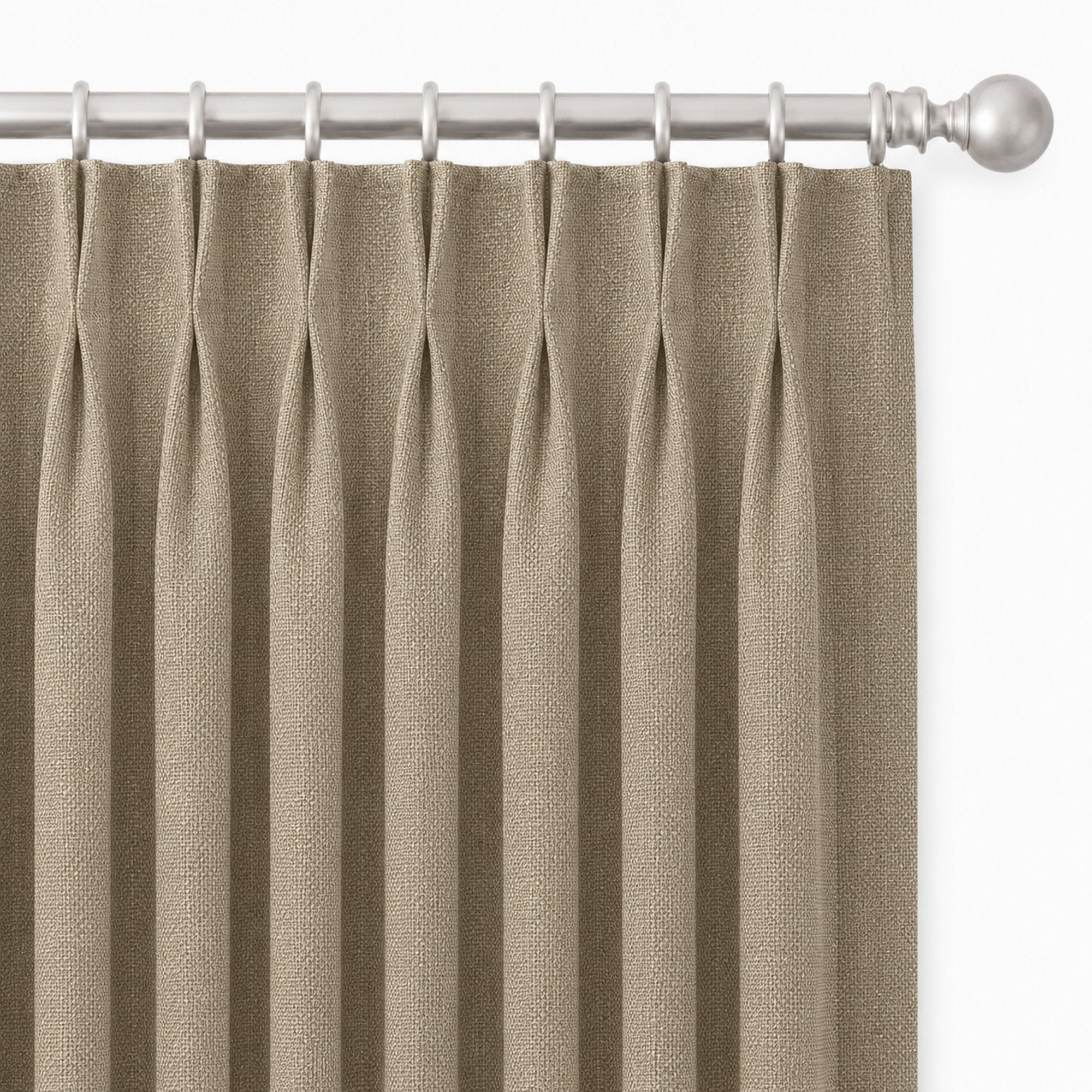 Lennon Fabric | Solid Linen Blend Fabric | Drapery & Curtain Fabric and Upholstery Fabric