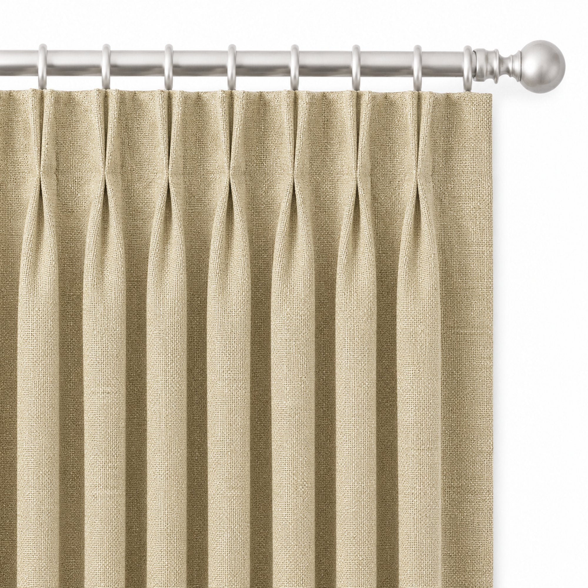 Lennon Fabric | Solid Linen Blend Fabric | Drapery & Curtain Fabric and Upholstery Fabric
