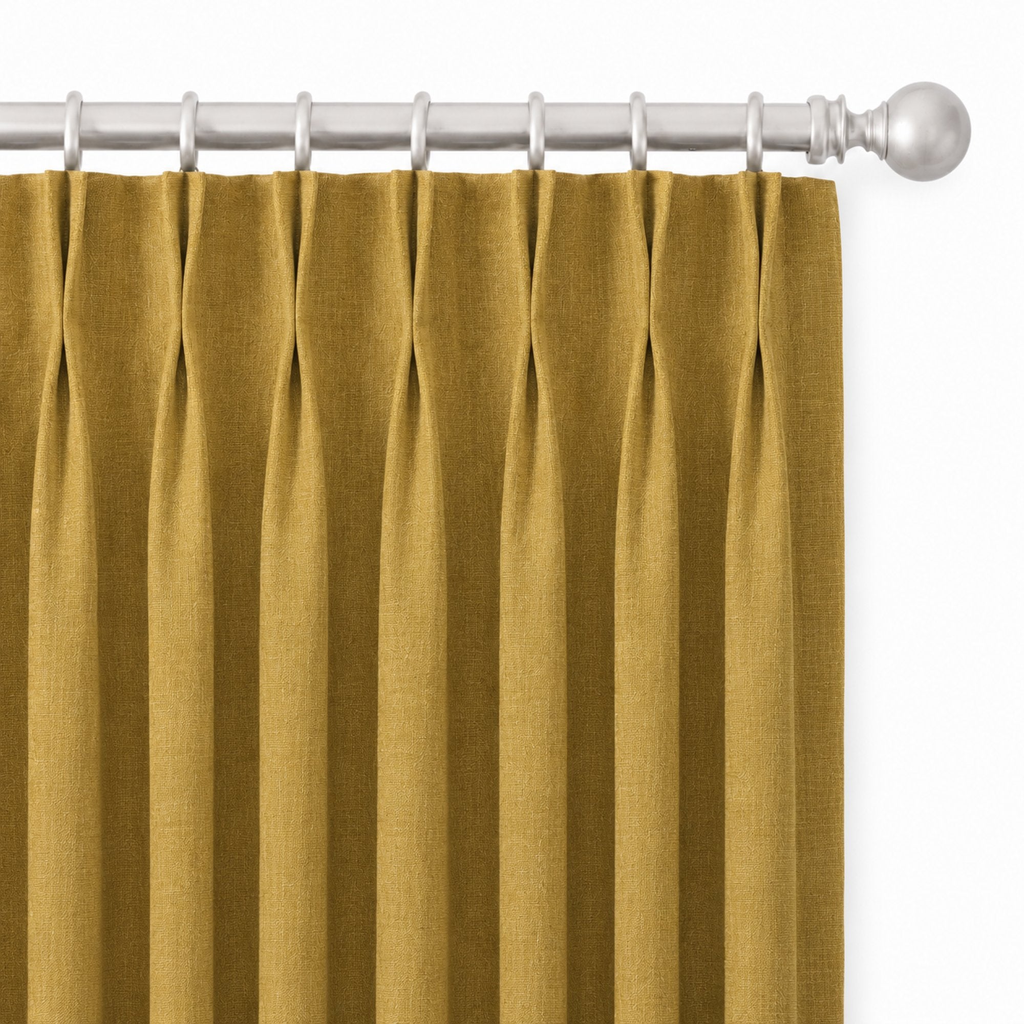Lennon Fabric | Solid Linen Blend Fabric | Drapery & Curtain Fabric and Upholstery Fabric
