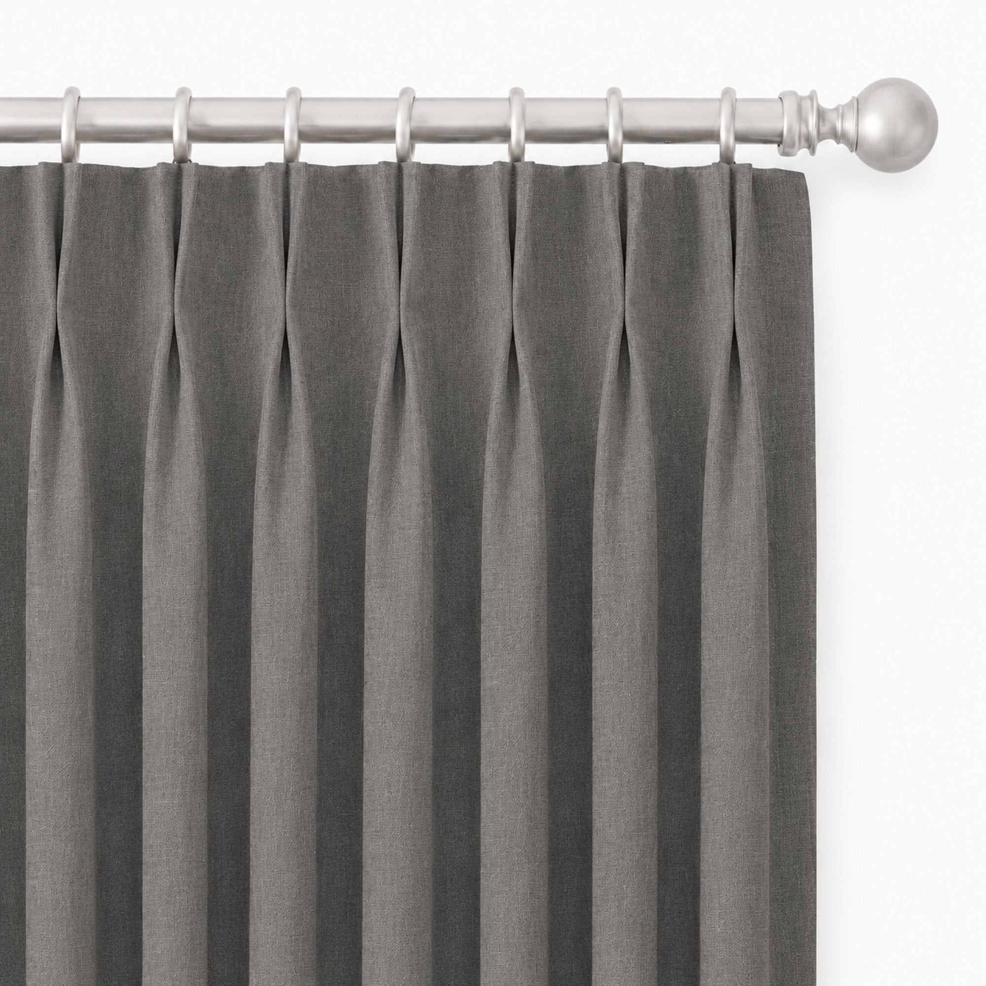 Lennon Fabric | Solid Linen Blend Fabric | Drapery & Curtain Fabric and Upholstery Fabric