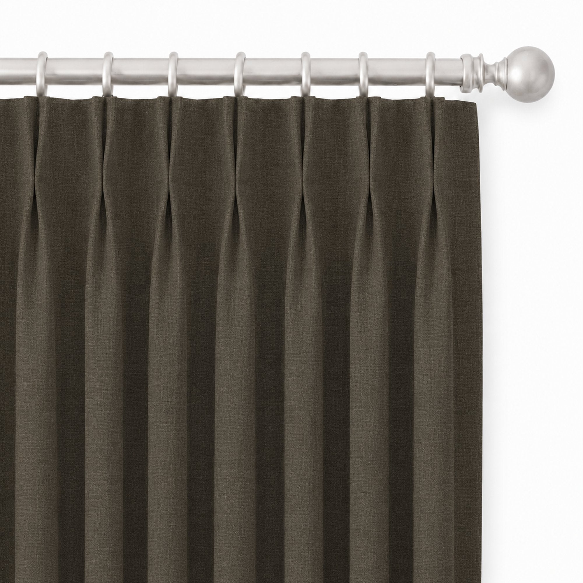 Lennon Fabric | Solid Linen Blend Fabric | Drapery & Curtain Fabric and Upholstery Fabric