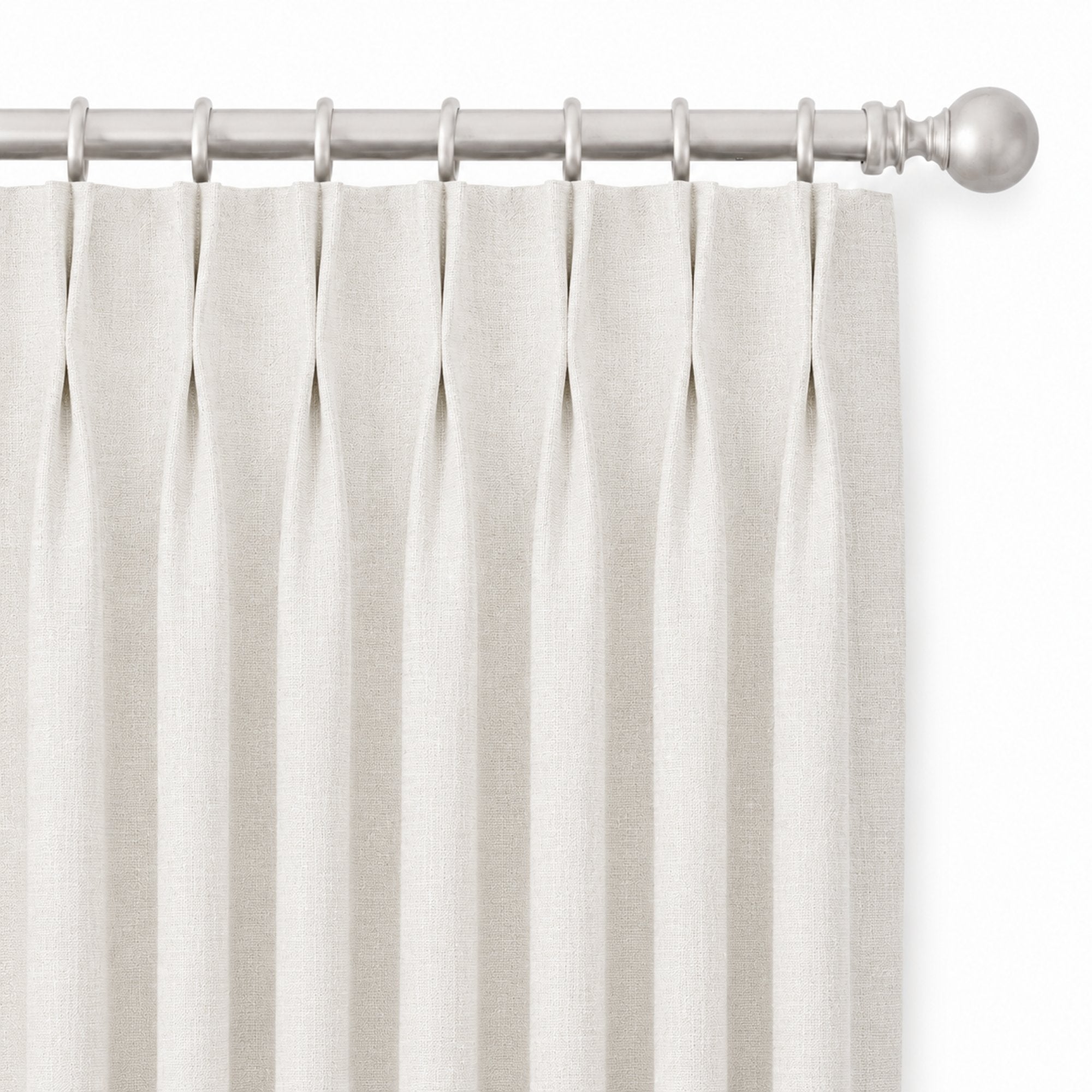 Lennon Fabric | Solid Linen Blend Fabric | Drapery & Curtain Fabric and Upholstery Fabric