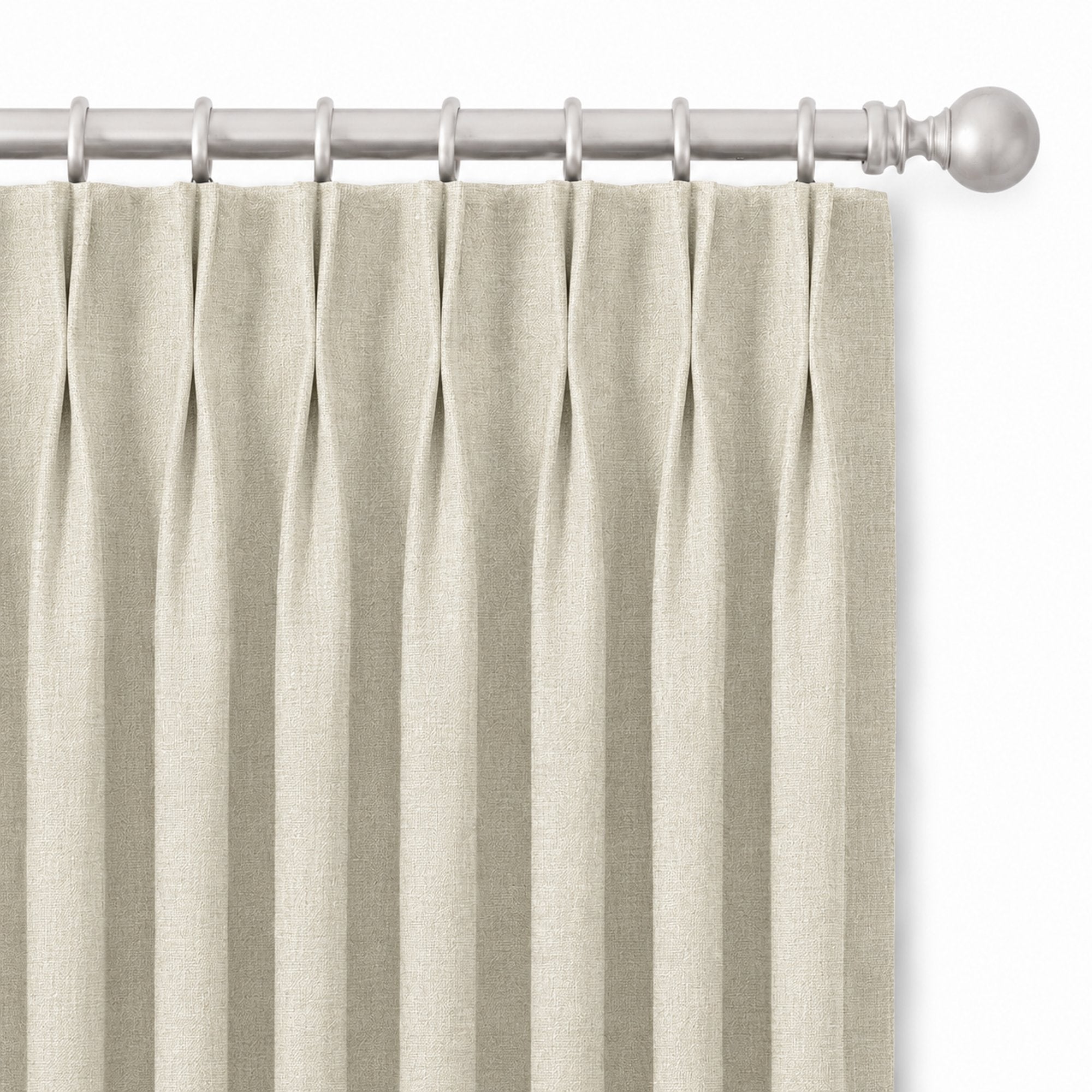 Lennon Fabric | Solid Linen Blend Fabric | Drapery & Curtain Fabric and Upholstery Fabric