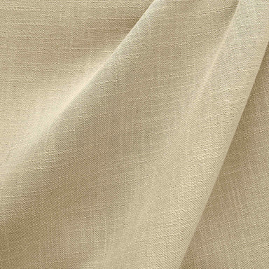 Linati Fabric in color Beige that has a wavy look is a Solid Linen Look Fabric that is good for Drapery & Curtain Fabric and Upholstery Fabric and Table Linen Fabric