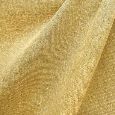 Linati Fabric in color Canary that has a wavy look is a Solid Linen Look Fabric that is good for Drapery & Curtain Fabric and Upholstery Fabric and Table Linen Fabric