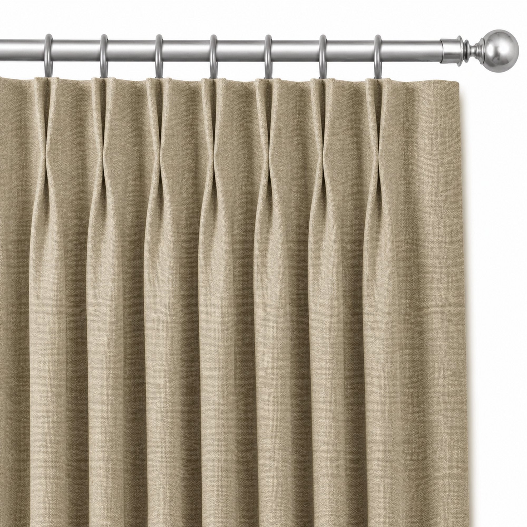 Linati Fabric | Solid Linen Look Fabric | Drapery & Curtain Fabric and Upholstery Fabric and Table Linen Fabric