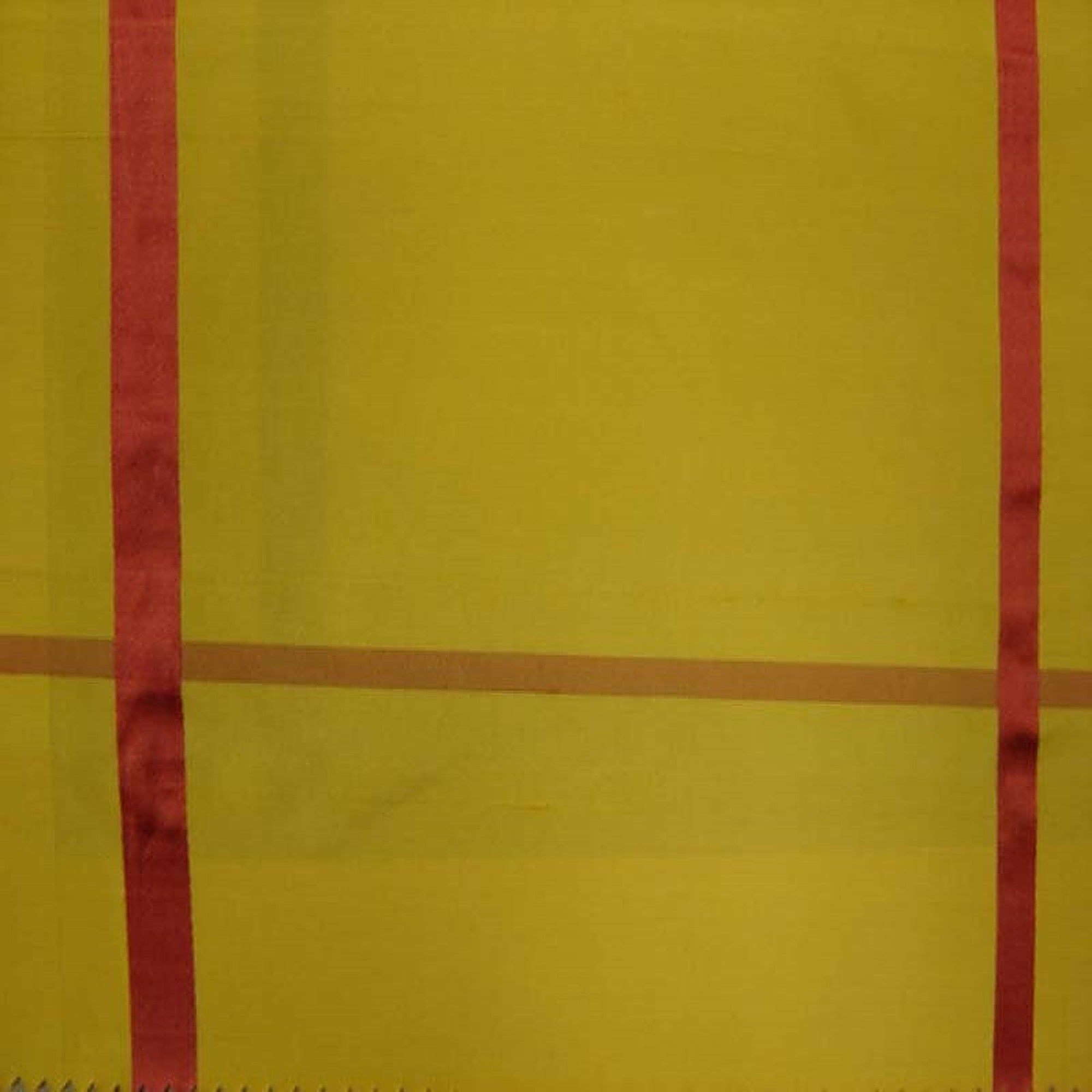 Manhattan Fabric in color Butter is a Multi-Colored Stripe Silk Fabric pattern good for Drapery & Curtain Fabric