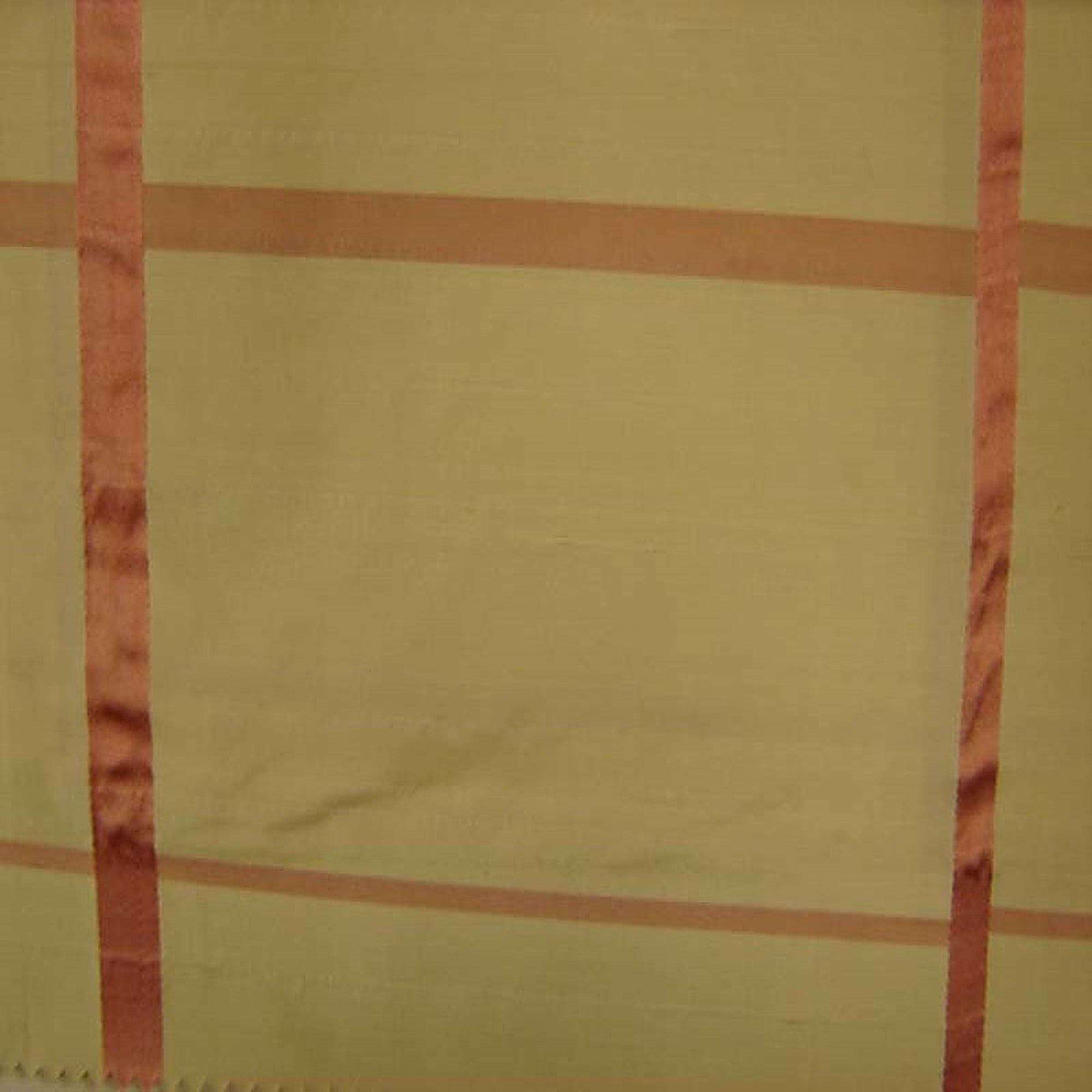 Manhattan Fabric in color Spring is a Multi-Colored Stripe Silk Fabric pattern good for Drapery & Curtain Fabric