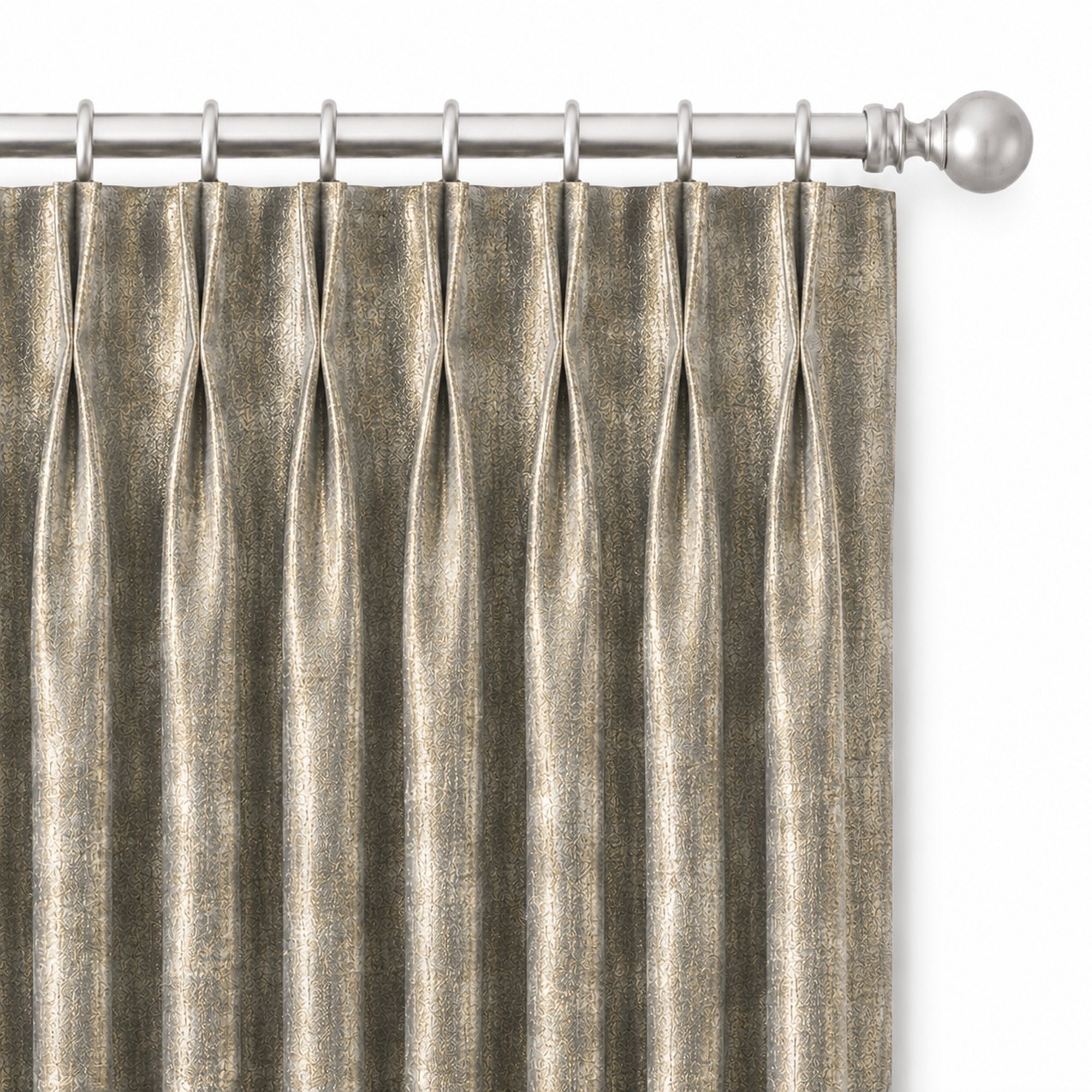 Margo Fabric | Metallic Cut Velvet Fabric | Upholstery Fabric & Drapery & Curtain Fabric