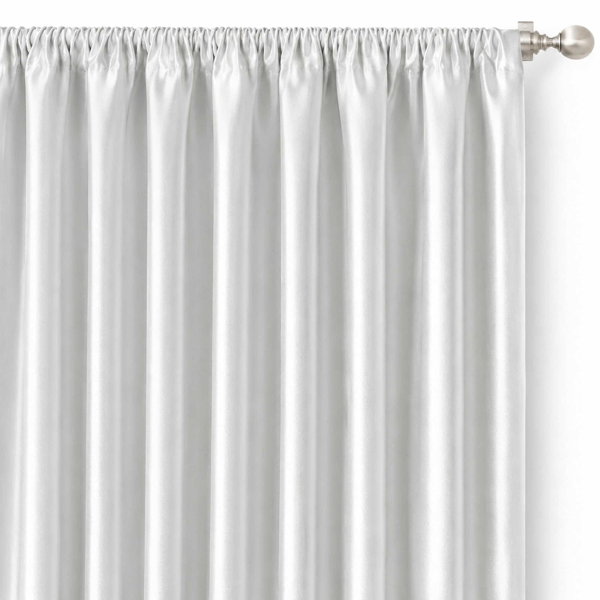 Mason Fabric | Double Width Solid Satin Faux Silk Fabric | Drapery & Curtain Fabric and Table Linen Fabric