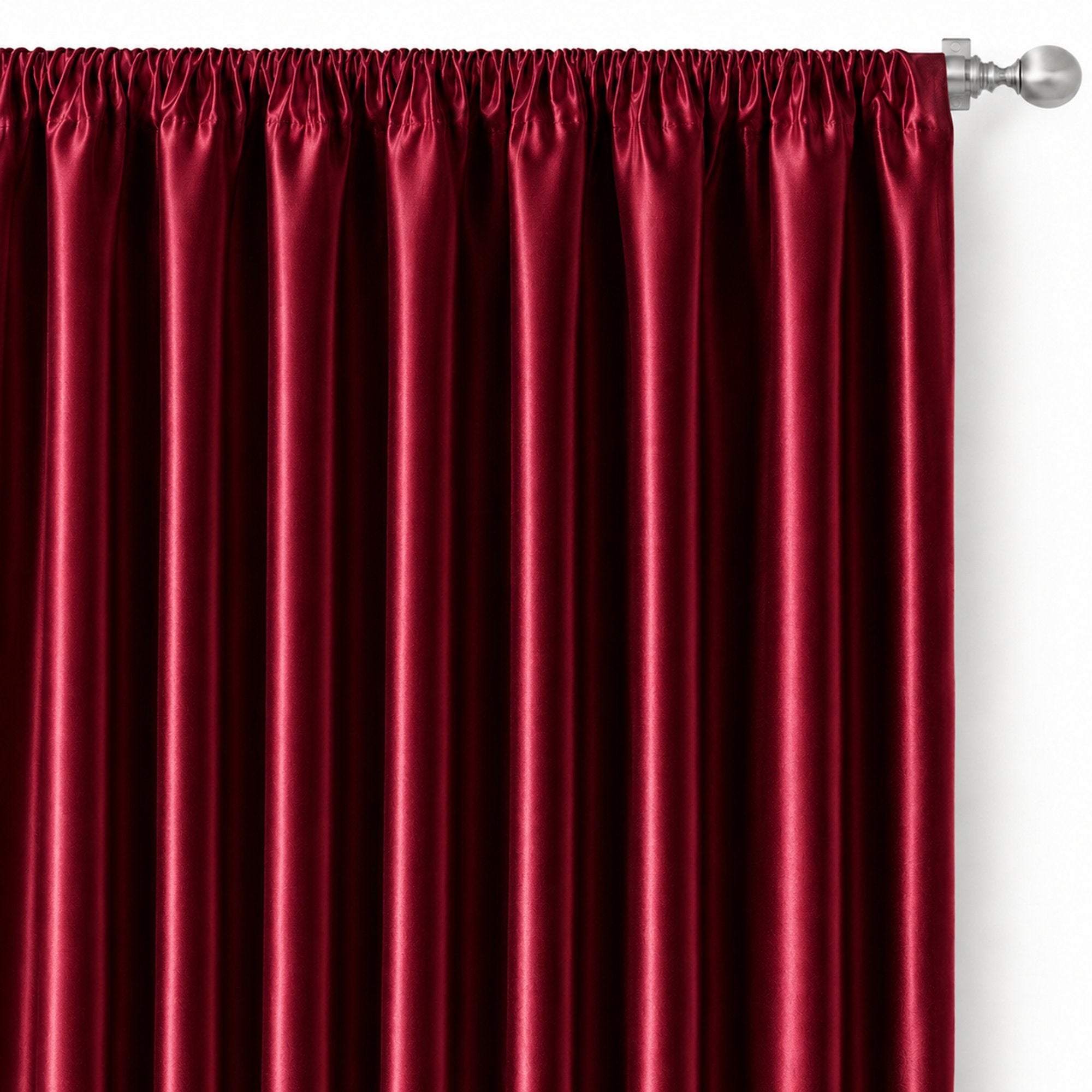 Mason Fabric | Double Width Solid Satin Faux Silk Fabric | Drapery & Curtain Fabric and Table Linen Fabric