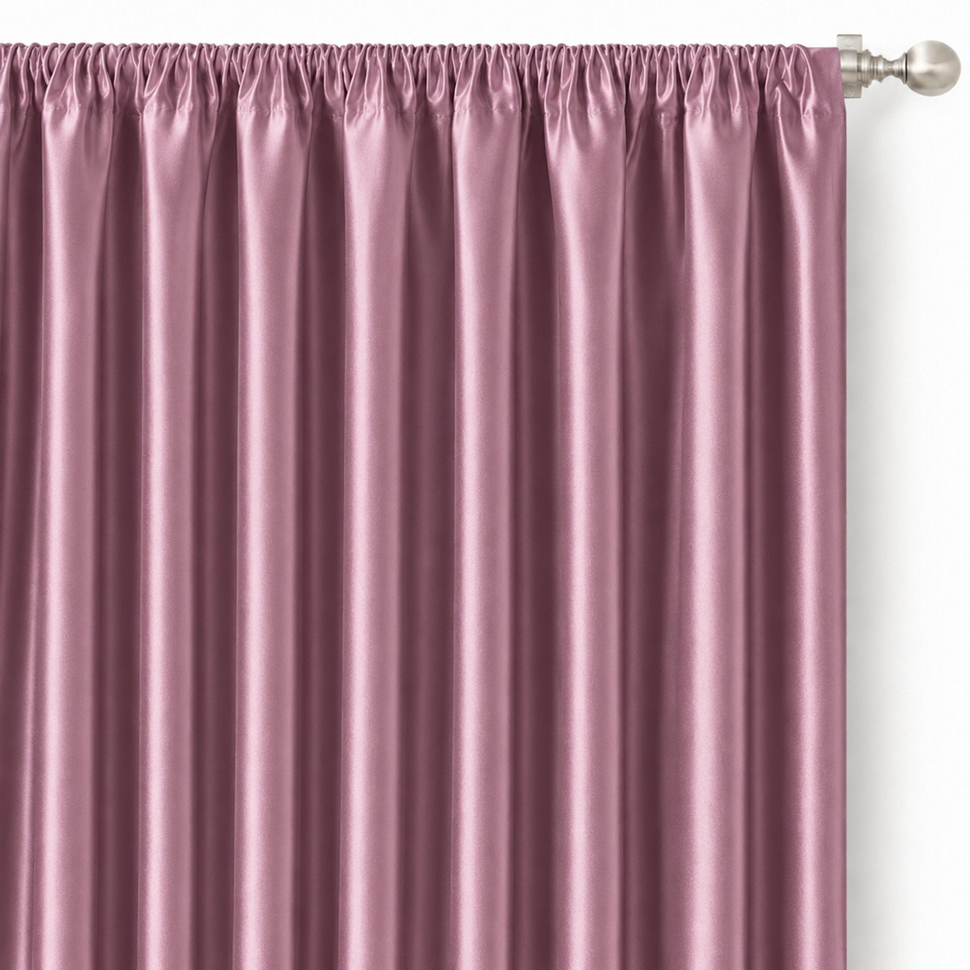 Mason Fabric | Double Width Solid Satin Faux Silk Fabric | Drapery & Curtain Fabric and Table Linen Fabric