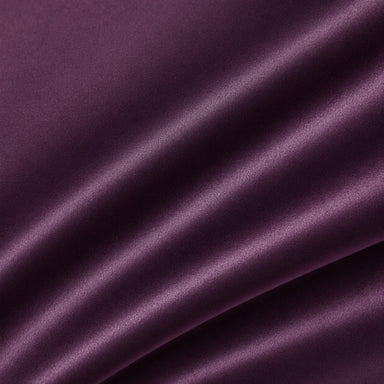 Mason Fabric in color Plum that has a wavy look is a Double Width Solid Satin Faux Silk Fabric that is good for Drapery & Curtain Fabric and Table Linen Fabric