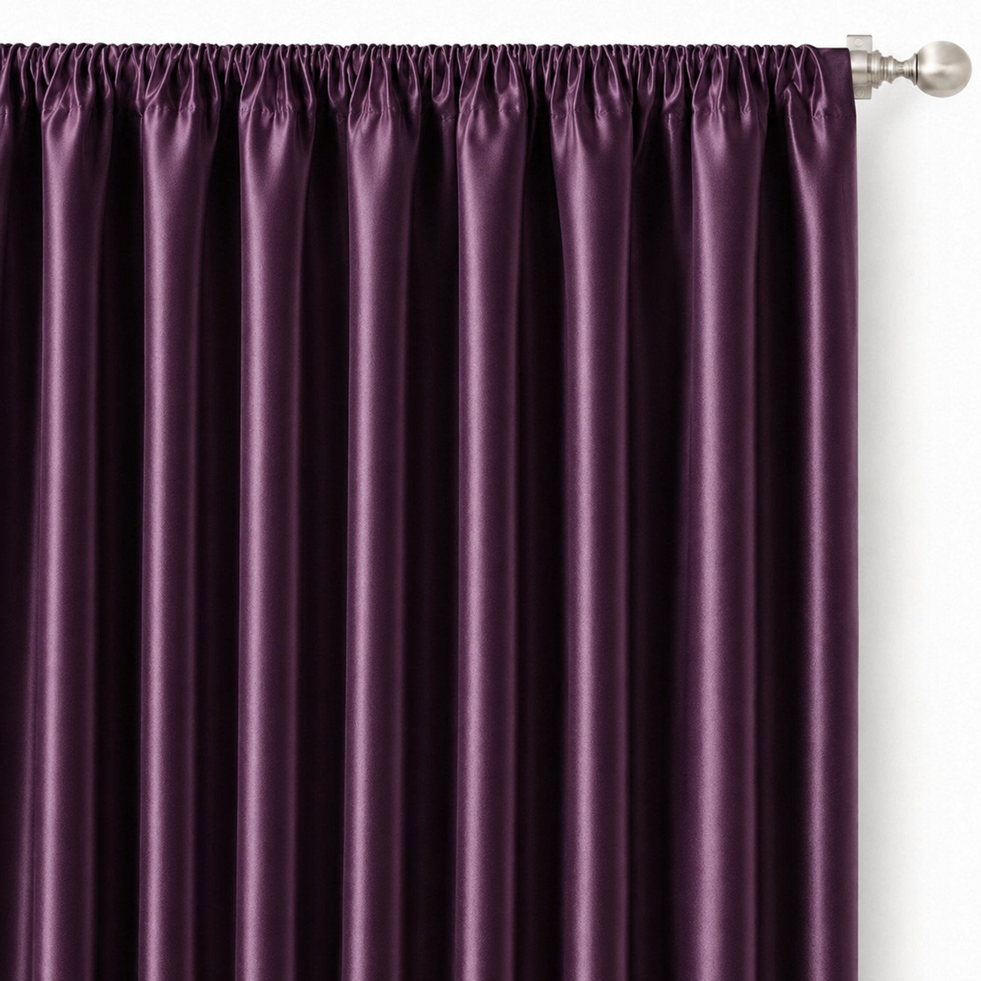 Mason Fabric | Double Width Solid Satin Faux Silk Fabric | Drapery & Curtain Fabric and Table Linen Fabric