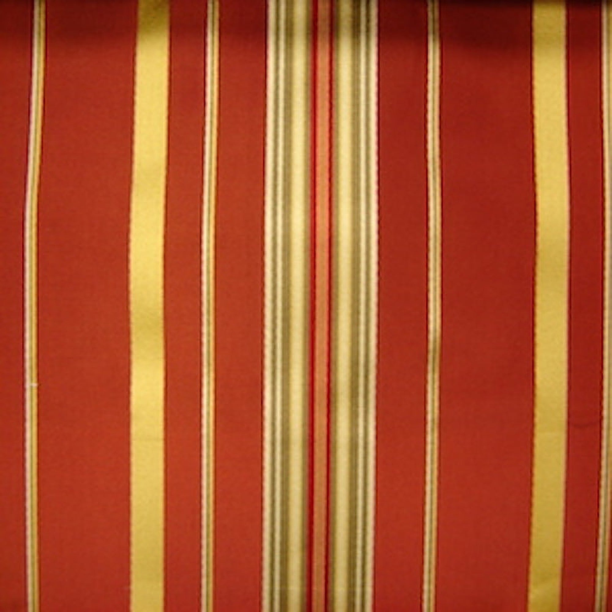Mirage Fabric in color Brick is a Shiny Multi-Colored Stripe Silk Fabric pattern good for Drapery & Curtain Fabric