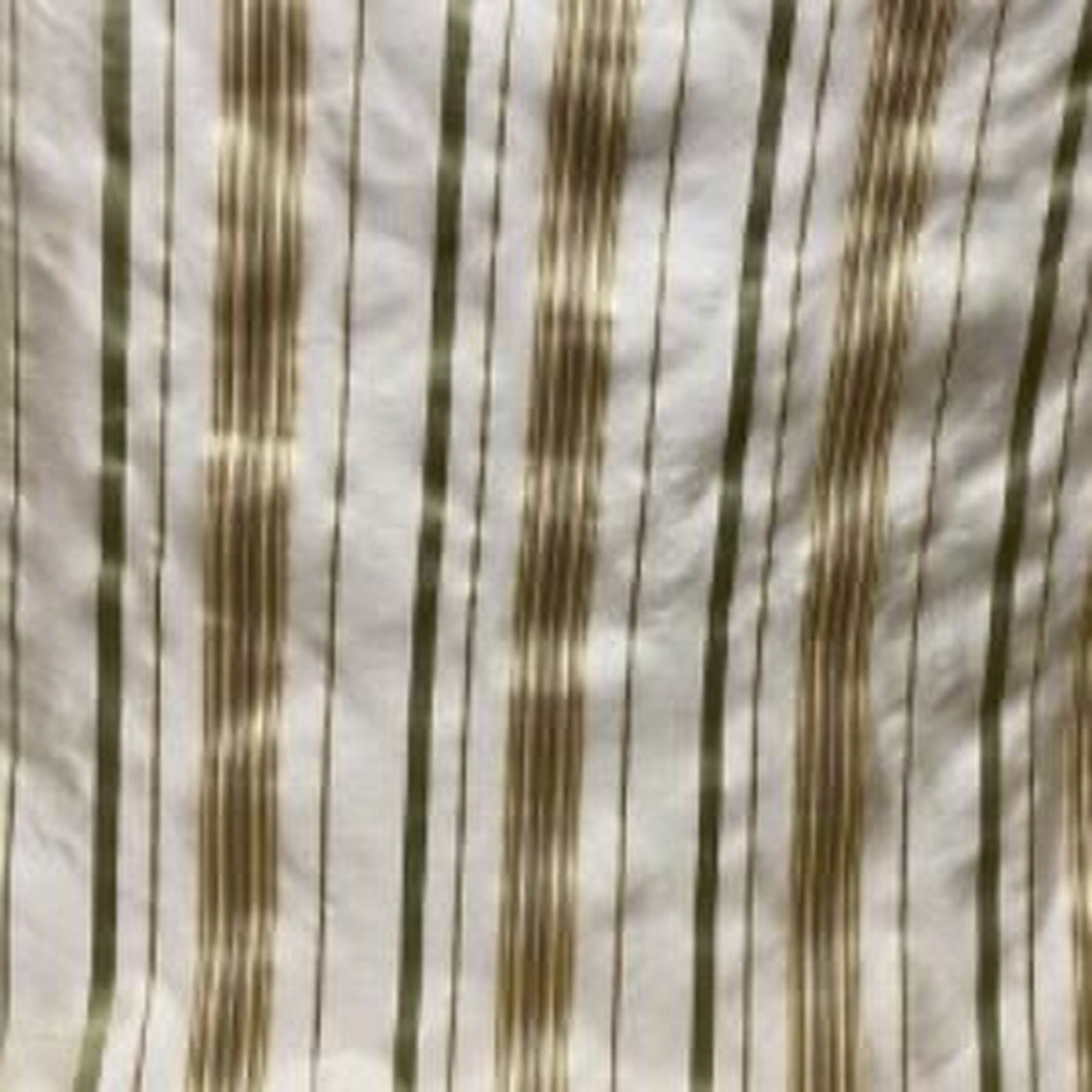 Mirage Fabric in color Mint is a Shiny Multi-Colored Stripe Silk Fabric pattern good for Drapery & Curtain Fabric