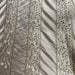 Mulberry Fabric in color Bronze is a Striped Floral Embroidered Silk Fabric pattern good for Drapery & Curtain Fabric