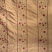 Mulberry Fabric in color Salmon is a Striped Floral Embroidered Silk Fabric pattern good for Drapery & Curtain Fabric