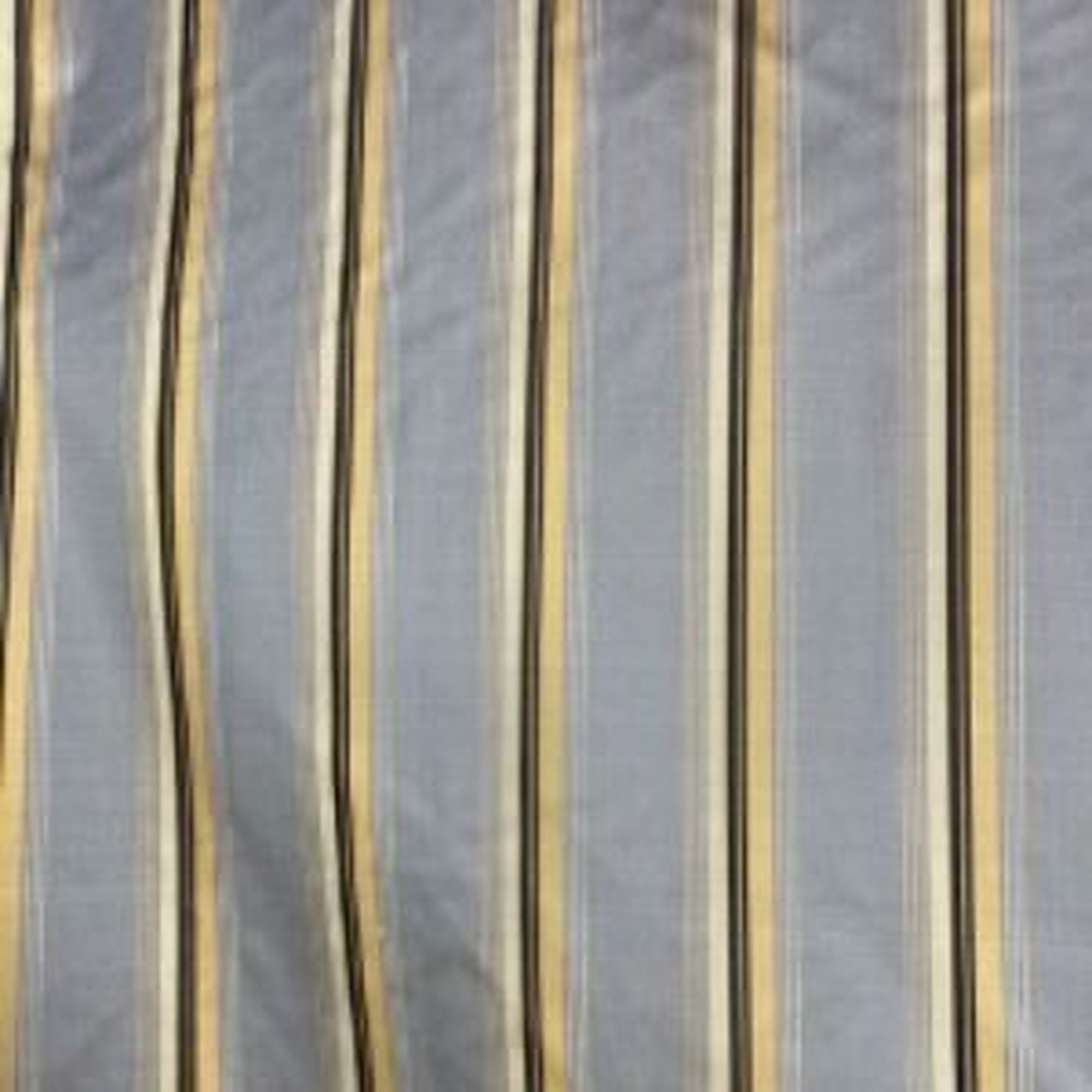 Ofira Fabric in color Blue is a Multi-Colored Stripe Silk Fabric pattern good for Drapery & Curtain Fabric